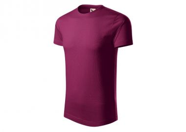 Malfini Ανδρικό Διαφημιστικό T-shirt Κοντομάνικο σε Μωβ Χρώμα MLI-17143 - Malfini - 