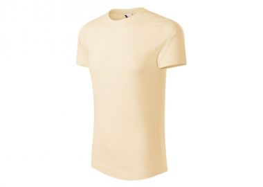Malfini Ανδρικό Διαφημιστικό T-shirt Κοντομάνικο σε Μπεζ Χρώμα MLI-17121 - Malfini - 