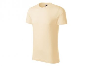 Malfini Ανδρικό Διαφημιστικό T-shirt Κοντομάνικο σε Μπεζ Χρώμα MLI-17321 - Malfini - 