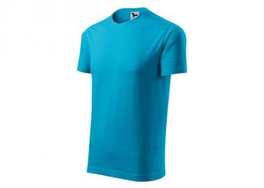 Malfini Ανδρικό Διαφημιστικό T-shirt Κοντομάνικο σε Μπλε Χρώμα MLI-14544 - Malfini - 