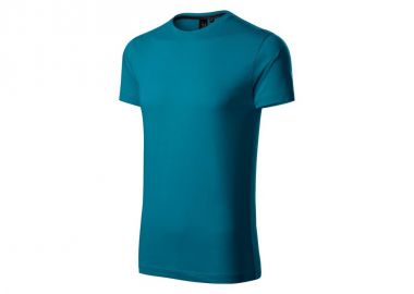 Malfini Ανδρικό Διαφημιστικό T-shirt Κοντομάνικο σε Μπλε Χρώμα MLI-15393 - Malfini - 