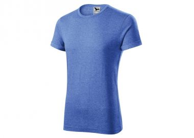 Malfini Ανδρικό Διαφημιστικό T-shirt Κοντομάνικο σε Μπλε Χρώμα MLI-164M5 - Malfini - 