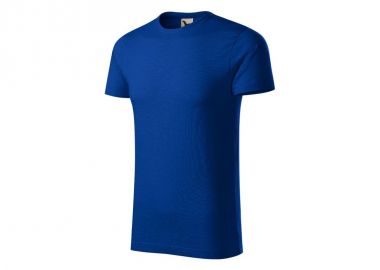 Malfini Ανδρικό Διαφημιστικό T-shirt Κοντομάνικο σε Μπλε Χρώμα MLI-17305 - Malfini - 