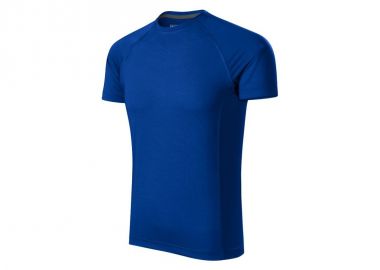 Malfini Ανδρικό Διαφημιστικό T-shirt Κοντομάνικο σε Μπλε Χρώμα MLI-17505 - Malfini - 