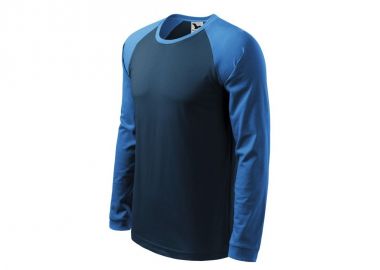 Malfini Ανδρικό Διαφημιστικό T-shirt Κοντομάνικο σε Navy Μπλε Χρώμα MLI-13002 - Malfini - 