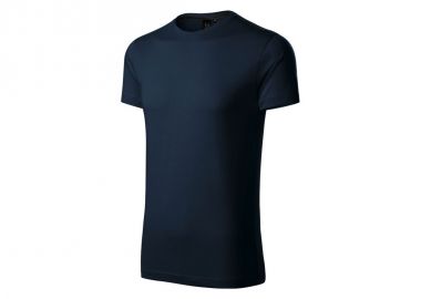 Malfini Ανδρικό Διαφημιστικό T-shirt Κοντομάνικο σε Navy Μπλε Χρώμα MLI-15302 - Malfini - 
