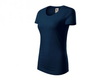 Malfini Ανδρικό Διαφημιστικό T-shirt Κοντομάνικο σε Navy Μπλε Χρώμα MLI-17202 - Malfini - 