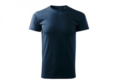 Malfini Ανδρικό Διαφημιστικό T-shirt Κοντομάνικο σε Navy Μπλε Χρώμα MLI-F3702 - Malfini - 