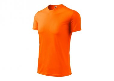 Malfini Ανδρικό Διαφημιστικό T-shirt Κοντομάνικο σε Πορτοκαλί Χρώμα MLI-12491 - Malfini - 