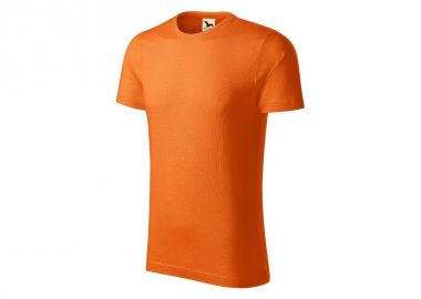 Malfini Ανδρικό Διαφημιστικό T-shirt Κοντομάνικο σε Πορτοκαλί Χρώμα MLI-17311 - Malfini - 
