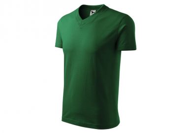 Malfini Ανδρικό Διαφημιστικό T-shirt Κοντομάνικο σε Πράσινο Χρώμα MLI-10206 - Malfini - 