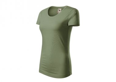 Malfini Ανδρικό Διαφημιστικό T-shirt Κοντομάνικο σε Πράσινο Χρώμα MLI-17209 - Malfini - 