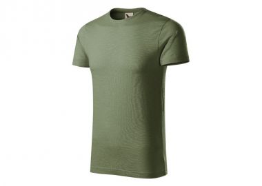 Malfini Ανδρικό Διαφημιστικό T-shirt Κοντομάνικο σε Πράσινο Χρώμα MLI-17309 - Malfini - 