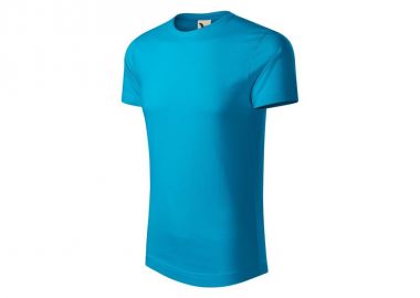 Malfini Ανδρικό Διαφημιστικό T-shirt Κοντομάνικο σε Τιρκουάζ Χρώμα MLI-17144 - Malfini - 