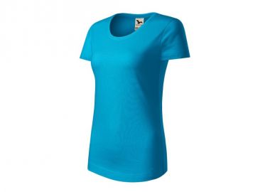 Malfini Ανδρικό Διαφημιστικό T-shirt Κοντομάνικο σε Τιρκουάζ Χρώμα MLI-17244 - Malfini - 