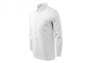 Malfini Ανδρικό Πουκάμισο Μακρυμάνικo Λευκό MLI-20900 - Malfini - 