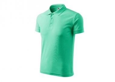 Malfini Ανδρικό T-shirt Κοντομάνικο Polo Πράσινο MLI-20395 - Malfini - 