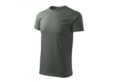 Malfini Basic Ανδρικό Διαφημιστικό T-shirt Κοντομάνικο σε Γκρι Χρώμα MLI-F2967 - Malfini - 