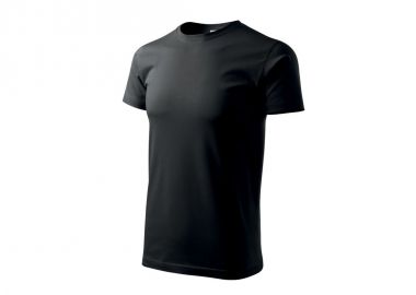 Malfini Basic Ανδρικό Διαφημιστικό T-shirt Κοντομάνικο σε Μαύρο Χρώμα MLI-82901 - Malfini - 