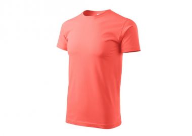 Malfini Basic Ανδρικό Διαφημιστικό T-shirt Κοντομάνικο σε Πορτοκαλί Χρώμα MLI-129A1 - Malfini - 