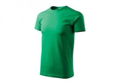 Malfini Basic Ανδρικό Διαφημιστικό T-shirt Κοντομάνικο σε Πράσινο Χρώμα MLI-12916 - Malfini - 