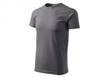 Malfini Basic Ανδρικό Διαφημιστικό T-shirt Κοντομάνικο steel MLI-12936 - Malfini - 