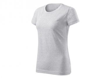 Malfini Basic Γυναικείο Διαφημιστικό T-shirt Κοντομάνικο σε Γκρι Χρώμα MLI-F3403 - Malfini - 