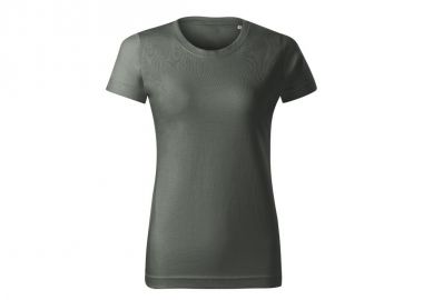 Malfini Basic Γυναικείο Διαφημιστικό T-shirt Κοντομάνικο σε Γκρι Χρώμα MLI-F3467 - Malfini - 