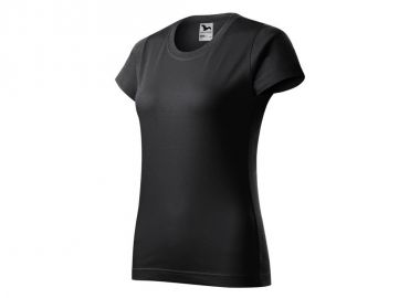 Malfini Basic Γυναικείο Διαφημιστικό T-shirt Κοντομάνικο σε Μαύρο Χρώμα MLI-13494 - Malfini - 