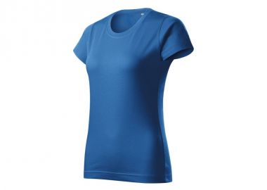 Malfini Basic Γυναικείο Διαφημιστικό T-shirt Κοντομάνικο σε Μπλε Χρώμα MLI-F3414 - Malfini - 