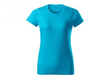 Malfini Basic Γυναικείο Διαφημιστικό T-shirt Κοντομάνικο σε Μπλε Χρώμα MLI-F3444 - Malfini - 