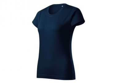 Malfini Basic Γυναικείο Διαφημιστικό T-shirt Κοντομάνικο σε Navy Μπλε Χρώμα MLI-F3402 - Malfini - 