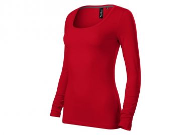 Malfini Brave Μακρυμάνικη Γυναικεία Μπλούζα Κόκκινη MLI-15671 - Malfini - 