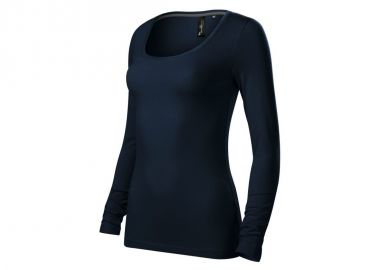 Malfini Brave Μακρυμάνικη Γυναικεία Μπλούζα Navy Μπλε MLI-15602 - Malfini - 