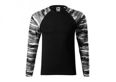 Malfini Camouflage LS M Tshirt MLI16632 camouflage gray - Malfini - 