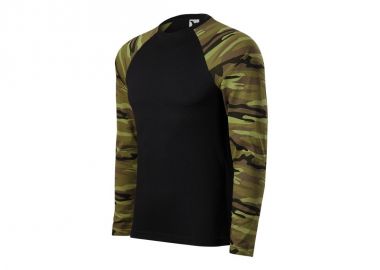 Malfini Camouflage LS M Tshirt MLI16634 camouflage green - Malfini - 