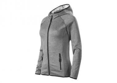 Malfini Direct Γυναικεία Ζακέτα Φούτερ με Κουκούλα Γκρι MLI-41812 - Malfini - 