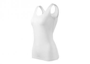 Malfini Γυναικεία Διαφημιστική Μπλούζα Αμάνικη σε Λευκό Χρώμα MLI-13600 - Malfini - 