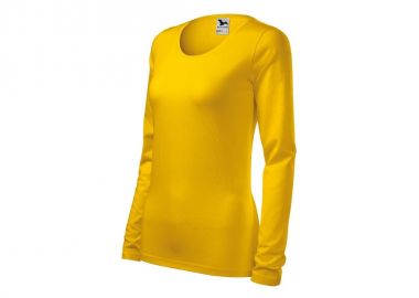 Malfini Γυναικεία Διαφημιστική Μπλούζα Κοντομάνικη σε Κίτρινο Χρώμα MLI-13904 - Malfini - 