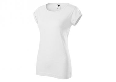 Malfini Γυναικεία Διαφημιστική Μπλούζα Κοντομάνικη σε Λευκό Χρώμα MLI-16400 - Malfini - 