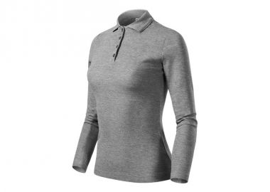 Malfini Γυναικεία Διαφημιστική Μπλούζα Μακρυμάνικη σε Γκρι Χρώμα MLI-23112 - Malfini - 