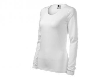 Malfini Γυναικεία Διαφημιστική Μπλούζα Μακρυμάνικη σε Λευκό Χρώμα MLI-13900 - Malfini - 