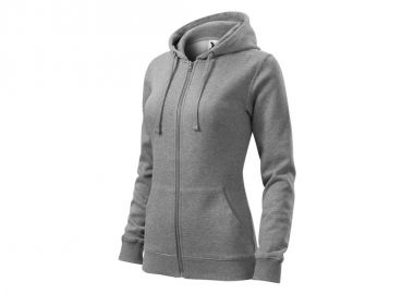 Malfini Γυναικεία Διαφημιστική Ζακέτα Μακρυμάνικη σε Γκρι Χρώμα MLI-41112 - Malfini - 