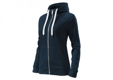 Malfini Γυναικεία Ζακέτα Φούτερ με Κουκούλα Navy Μπλε MLI-45102 - Malfini - 