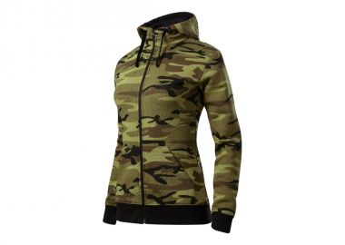 Malfini Γυναικεία Ζακέτα Φούτερ Πράσινη MLI-C2034 - Malfini - 