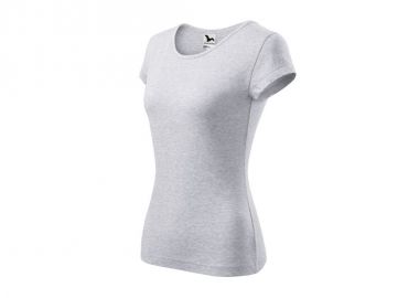 Malfini Γυναικείο Διαφημιστικό T-shirt Κοντομάνικο σε Γκρι Χρώμα MLI-12203 - Malfini - 