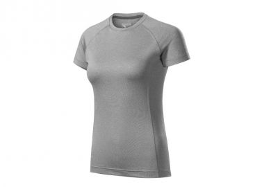 Malfini Γυναικείο Διαφημιστικό T-shirt Κοντομάνικο σε Γκρι Χρώμα MLI-17612 - Malfini - 