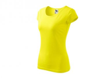 Malfini Γυναικείο Διαφημιστικό T-shirt Κοντομάνικο σε Κίτρινο Χρώμα MLI-12296 - Malfini - 