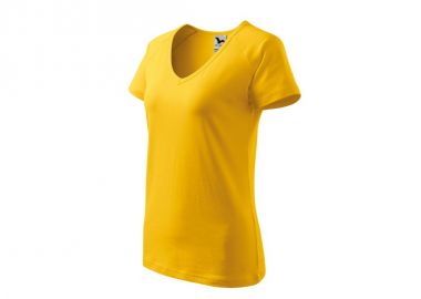 Malfini Γυναικείο Διαφημιστικό T-shirt Κοντομάνικο σε Κίτρινο Χρώμα MLI-12804 - Malfini - 