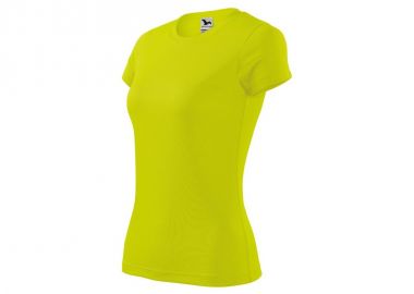 Malfini Γυναικείο Διαφημιστικό T-shirt Κοντομάνικο σε Κίτρινο Χρώμα MLI-14090 - Malfini - 